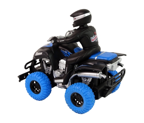 Radiovadāmā mašīna ar pulti Quad Blue