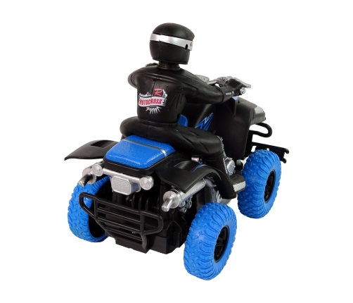 Radiovadāmā mašīna ar pulti Quad Blue