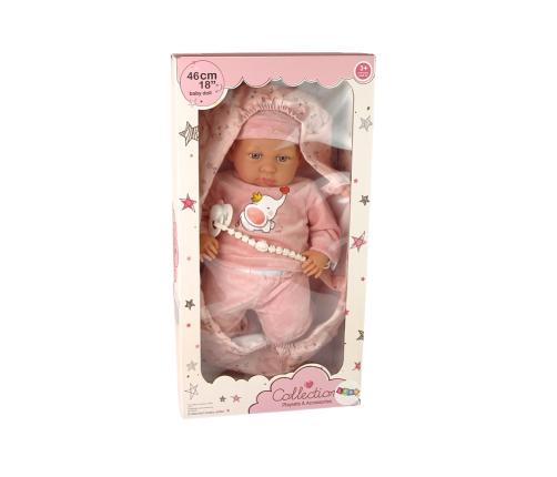 Baby Doll 46 cm Pink teat Baby Elephant