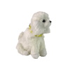 Interactive Plush Dog Soft fur Breed Poodle Stroke its head and learn its functions