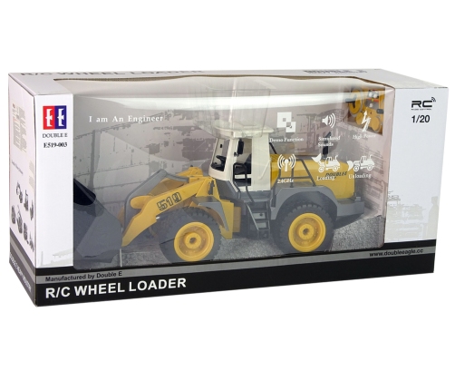 Remote Controlled Excavator R/C 1:20 Lifting Arm