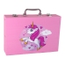 Large Artistic Set in a 145-piece suitcase Pink Unicorn