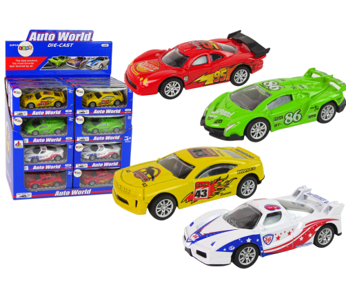 Sports Car Resorak Racing 4 Colours 1:43