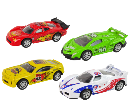 Sports Car Resorak Racing 4 Colours 1:43