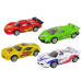 Sports Car Resorak Racing 4 Colours 1:43