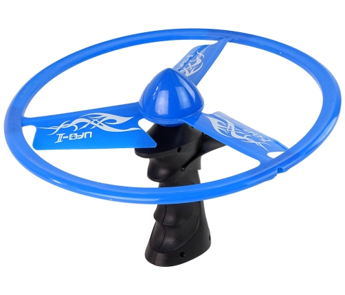 Flying Disc Ufo Launcher Blue