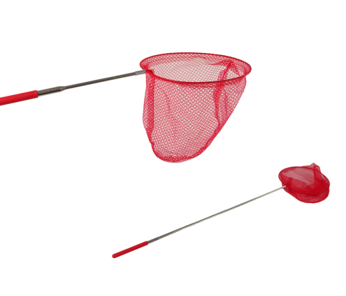 Butterfly Net Insect Folding Telescopic 85 cm Red