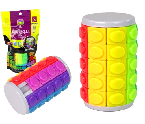 Logic Puzzle Game Rotating Roller Colourful