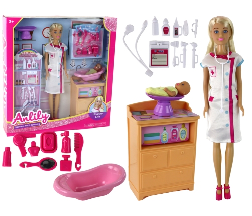 Anlily Children's Doll Nurse Accessories