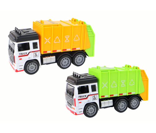 Car Garbage Truck Trailer 2 Colors