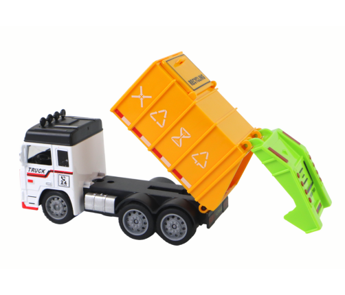 Car Garbage Truck Trailer 2 Colors