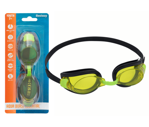 Swimming Goggles Yellow Bestway 21005