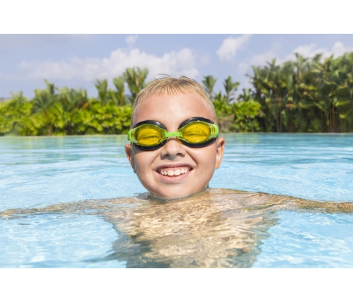 Swimming Goggles Yellow Bestway 21005