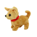 Plush Interactive Dog Animal Beige