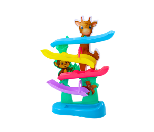 Ball Slide Giraffe Monkey Sounds Colorful