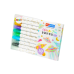 Metallic Markers Colored Markers Double-sided Set of 10 pcs.