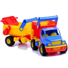 Polesie ConsTruck Transport Truck with Cart 0360