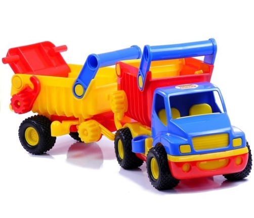 Polesie ConsTruck Transport Truck with Cart 0360