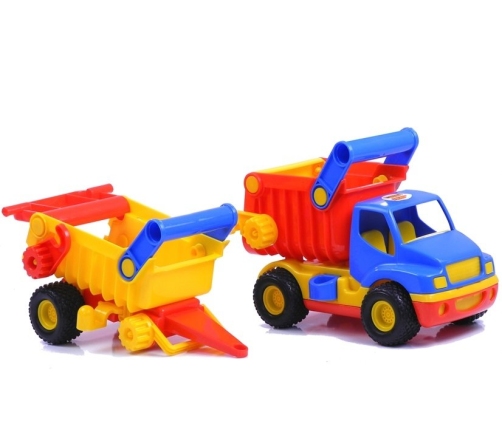 Polesie ConsTruck Transport Truck with Cart 0360