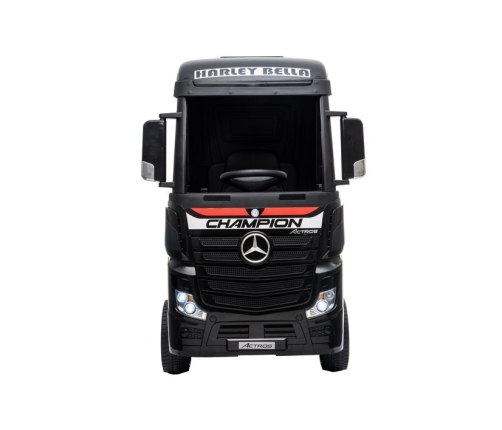 Electric Ride-On Car Mercedes Actros Black Painted