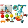 Children's educational pusher with balls White