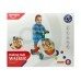 Children's educational pusher with balls White