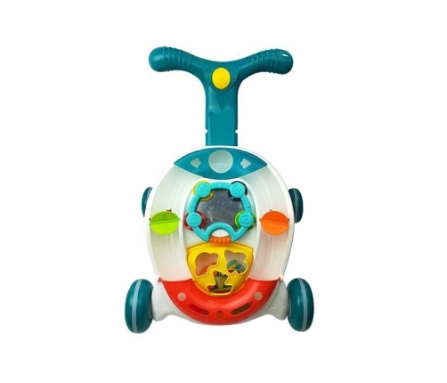 Children's educational pusher with balls White