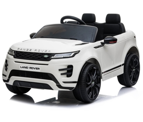 Divvietīgs bērnu elektromobilis Range Rover Evoque White