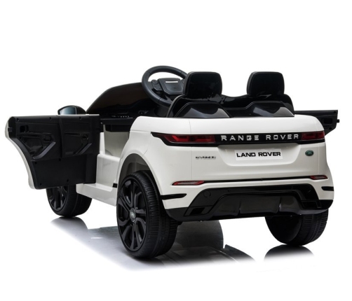 Divvietīgs bērnu elektromobilis Range Rover Evoque White