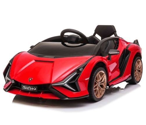 Электрический спортивный автомобиль для детей Lamborghini Sian Red