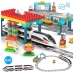 Building Blocks Train Railway Station CADA 108 Elements