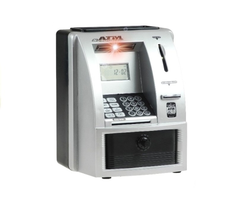 Cash Point Dispenser ATM Realistic Money Box