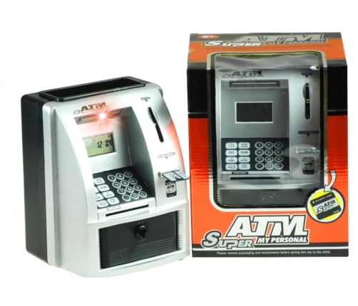 Cash Point Dispenser ATM Realistic Money Box