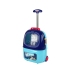 Cat Beauty Salon Set Pet in a Suitcase Backpack Blue