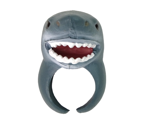 Ring on Hand Educational Animals Shark