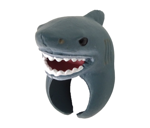 Ring on Hand Educational Animals Shark