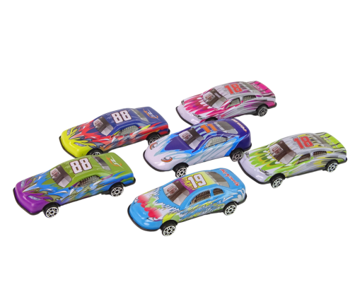 Transport Truck and Race Car Set 12pcs.