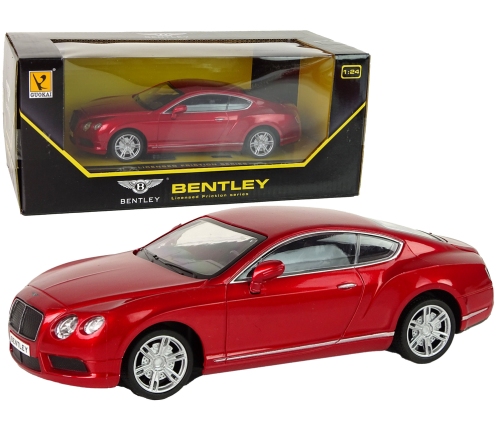 Bentley Red 1:24 Fction Drive Toy Car