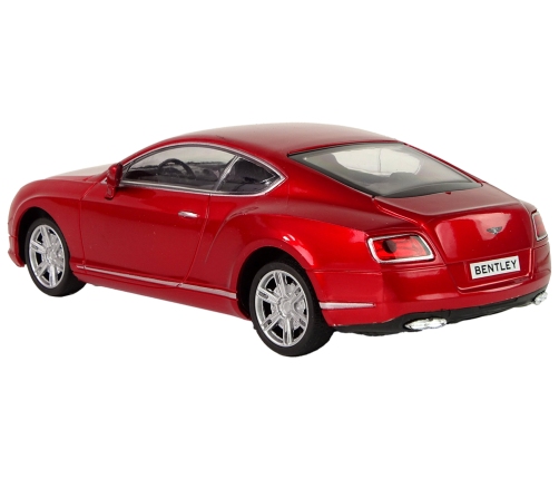 Bentley Red 1:24 Fction Drive Toy Car