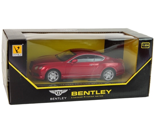 Bentley Red 1:24 Fction Drive Toy Car