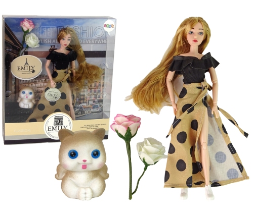 Emily doll with Rose Cat Long Hair