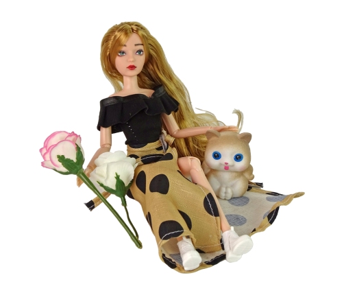 Emily doll with Rose Cat Long Hair