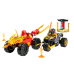 LEGO Bricks NINJAGO Car and Motorcycle Battle Between Kai and Ras 71789