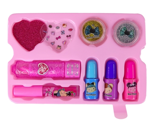 Children's Cosmetics Set in Gift Box Pink