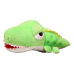 Plush Green Crocodile Mascot Puppet 30 cm