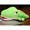 Plush Green Crocodile Mascot Puppet 30 cm