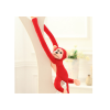 Plush Monkey Mascot with Sound, Red 60 cm