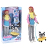 Anlily Doll with Husky Sled Dog Winter Edition