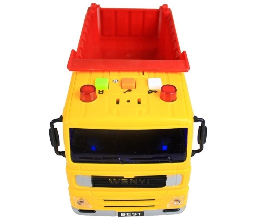 Dump Truck Toy - with Sounds & Movable Elements