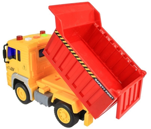 Dump Truck Toy - with Sounds & Movable Elements